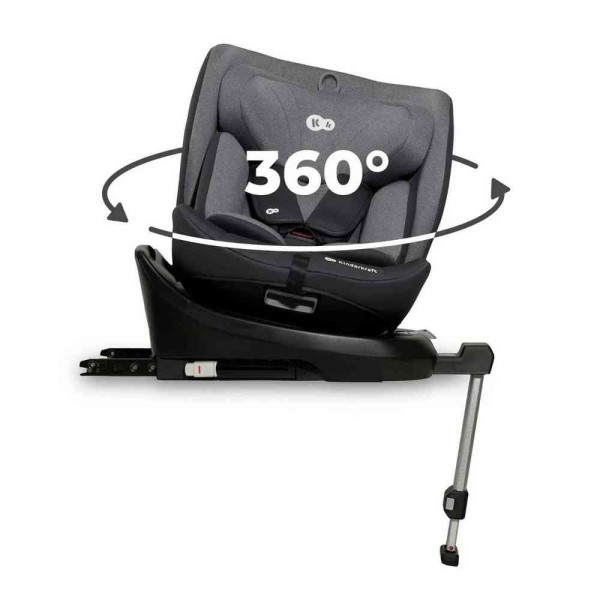 KINDERKRAFT AUTO SEDISTE I 360 I SIZE 40 150CM GRAY 