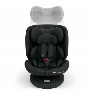 KINDERKRAFT AUTOSEDISTE I GROW 2 PLUS I SIZE 40 150 CM BLACK 