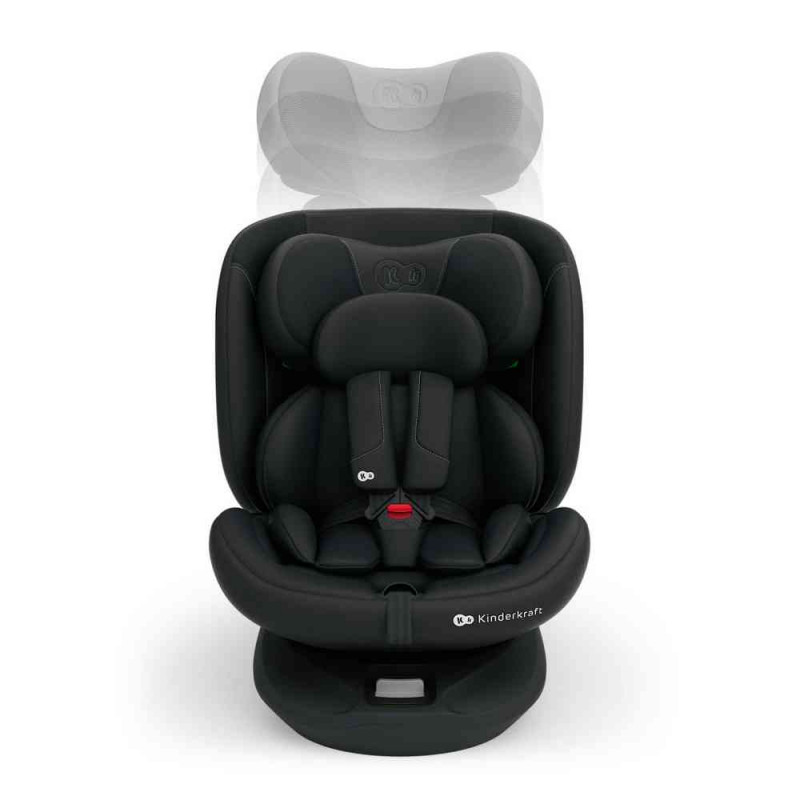 KINDERKRAFT AUTOSEDISTE I GROW 2 PLUS I SIZE 40 150 CM BLACK 