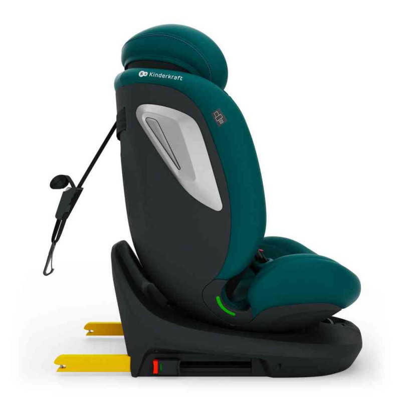 KINDERKRAFT AUTOSEDISTE I GROW 2 PLUS I SIZE 40 150 CM GREEN 