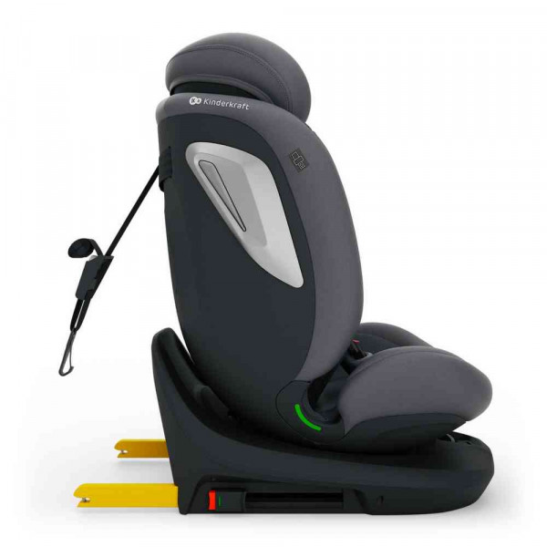 KINDERKRAFT AUTOSEDISTE I GROW 2 PLUS I SIZE 40 150 CM GREY 
