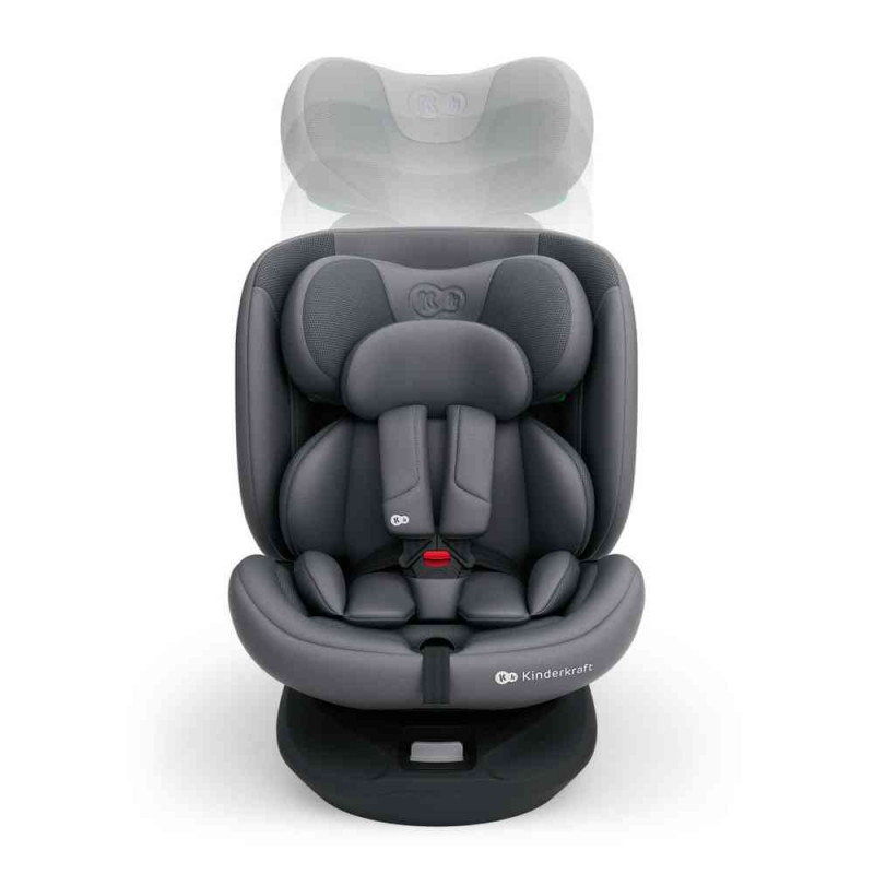 KINDERKRAFT AUTOSEDISTE I GROW 2 PLUS I SIZE 40 150 CM GREY 