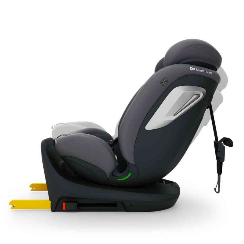KINDERKRAFT AUTOSEDISTE I GROW 2 PLUS I SIZE 40 150 CM GREY 