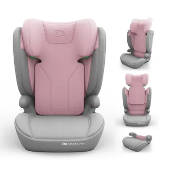 KINDERKRAFT AUTOSEDISTE I-SPARK 2 PLUS I SIZE PINK 