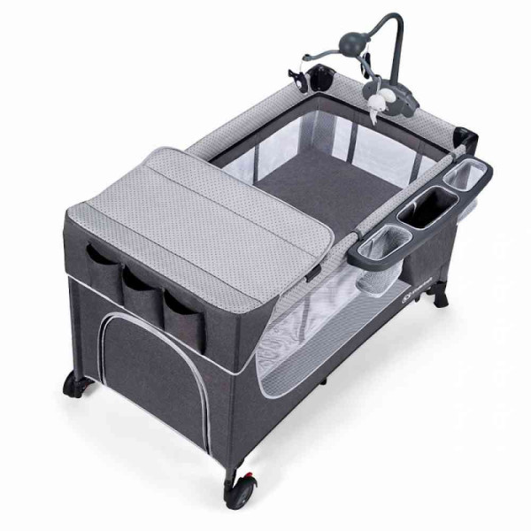 KINDERKRAFT PRENOSIVI KREVETAC LEODY GREY SA DODACIMA 