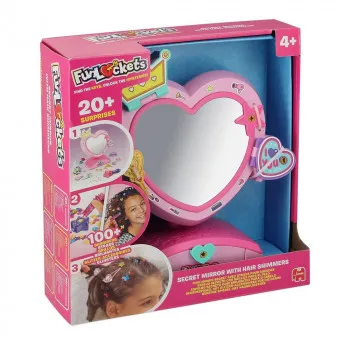 FUNLOCKETS TAJNO OGLEDALCE SA UKRASIMA ZA KOSICU 