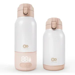 KINDERKRAFT TERMOS I GREJAČ ZA MLEKO 2U1 GAJA BEIGE 