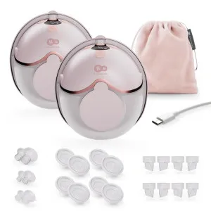 KINDERKRAFT ELEKTRIČNA PUMPICA ZA GRUDI MAMAFLOW PINK DOUBLE