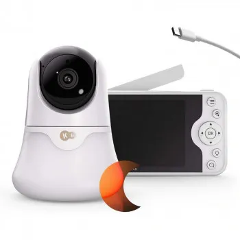 KINDERKRAFT ELEKTRONSKA BEBI KAMERA SA NOĆNOM LAMPOM NITEEYE GLOW