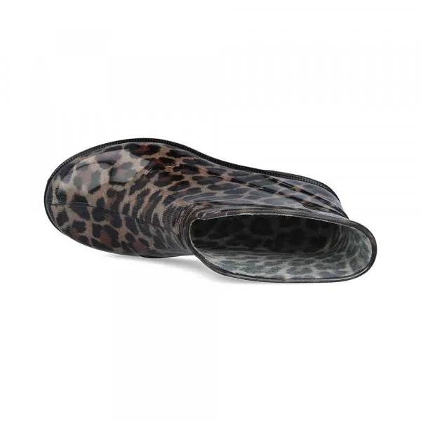 KORIFEO CIZME TR LEOPARDO MARRONE GLITTER MULTICOLOR 