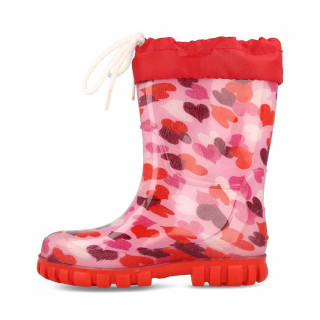 KORIFEO CIZME 620NY TR CUORI ROSSI COLLARINO NYLON ROSSO