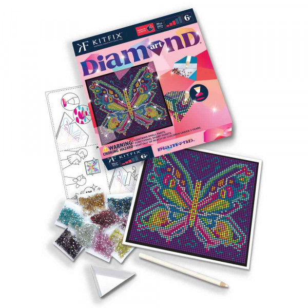 CLASSIC DIAMOND ART SET BUTTERFLY 