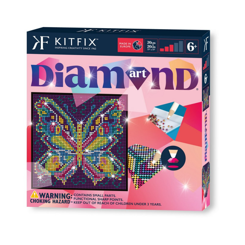 CLASSIC DIAMOND ART SET BUTTERFLY 
