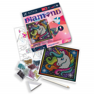 CLASSIC DIAMOND ART SET UNICORN 