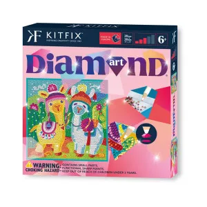 CLASSIC DIAMOND ART SET LAMA 