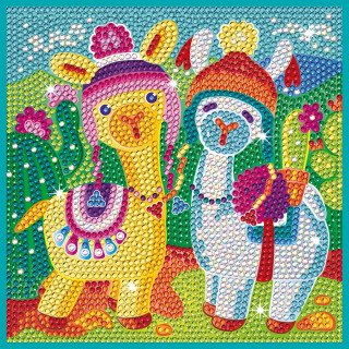 CLASSIC DIAMOND ART SET LAMA 