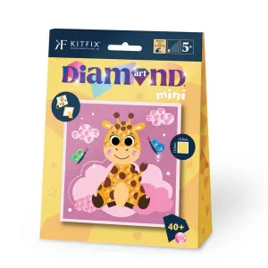 MINI DIAMOND ART SET GIRAFFE AND CLOUDS 