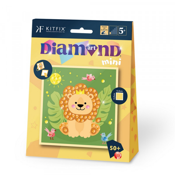 MINI DIAMOND ART SET LION 