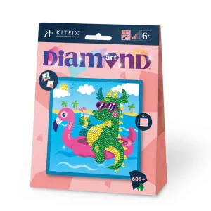 JUNIOR DIAMOND ART SET COOL DRAGON
