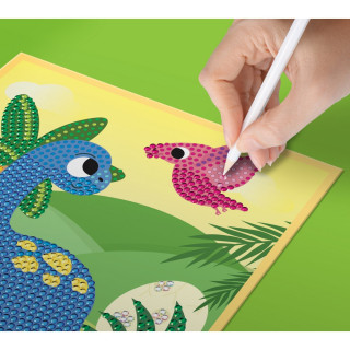 JUNIOR DIAMOND ART SET DINO WORLD 