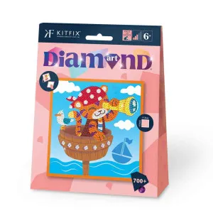 JUNIOR DIAMOND ART SET LITTLE PIRATE