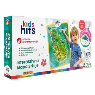 KIDS HITS INTERAKTIVNA MAPA SRBIJE 