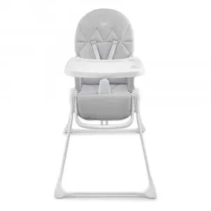 KINDERKRAFT STOLICA ZA HRANJENJE BINCI LIGHT GREY