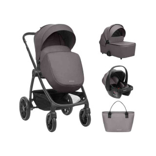KIKKA BOO KOLICA TRIO SISTEM MODENA DARK GREY 