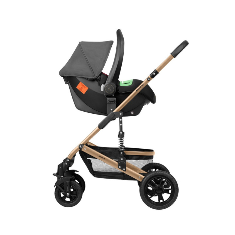 KIKKA BOO KOLICA TRIO SISTEM AMAIA DARK GREY 