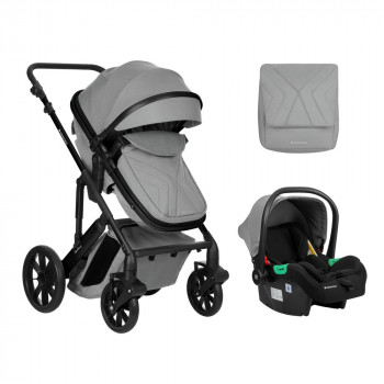 KIKKA BOO KOLICA TRIO SISTEM DARLING LIGHT GREY 