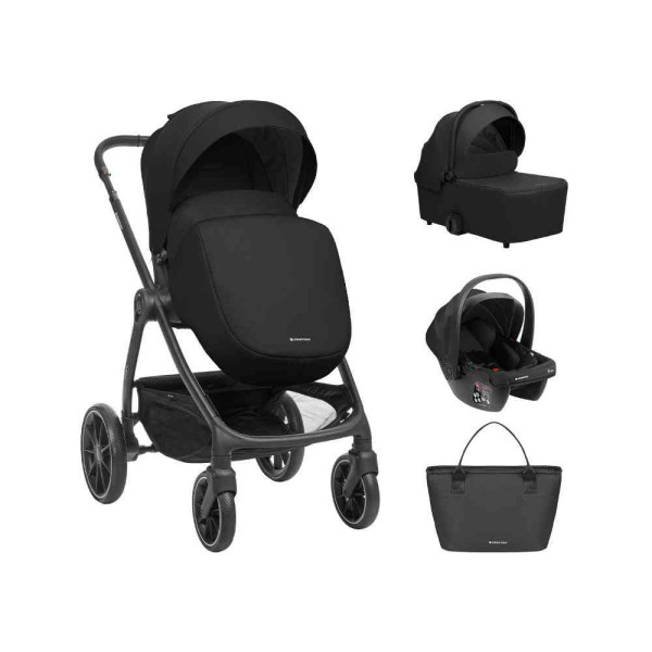 KIKKA BOO KOLICA TRIO SISTEM MODENA BLACK 