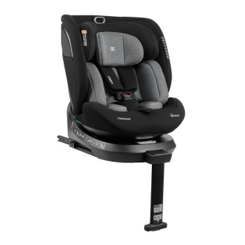 KIKKA BOO AUTO SEDISTE I-SIZE (40-150 CM) I-ORBIT DARK GREY 