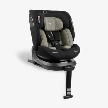 KIKKA BOO AUTO SEDISTE I-SIZE (40-150 CM) I-ORBIT ARMY GREEN 