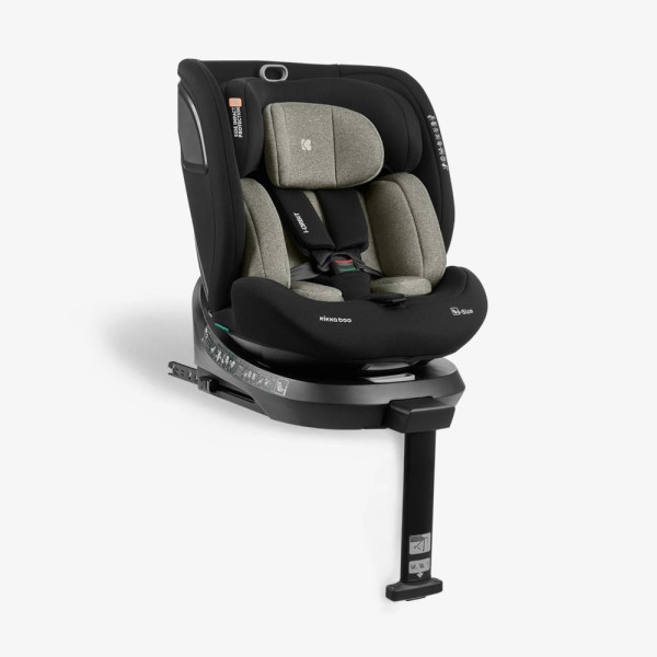 KIKKA BOO AUTO SEDISTE I-SIZE (40-150 CM) I-ORBIT ARMY GREEN 
