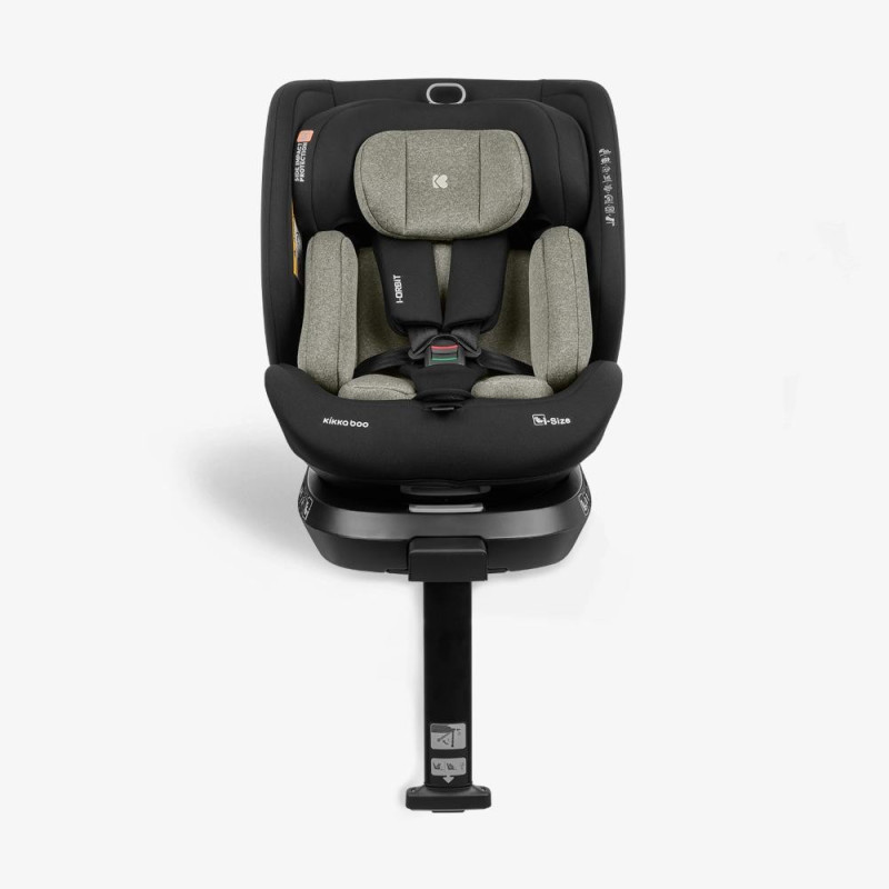 KIKKA BOO AUTO SEDISTE I-SIZE (40-150 CM) I-ORBIT ARMY GREEN 