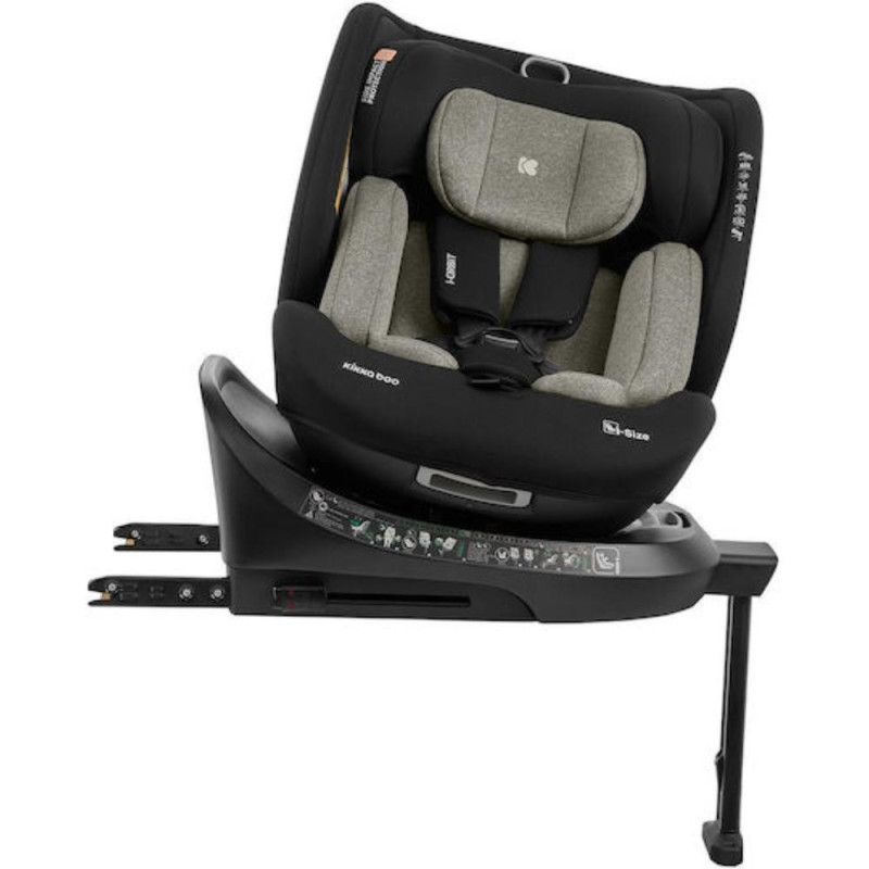 KIKKA BOO AUTO SEDISTE I-SIZE (40-150 CM) I-ORBIT ARMY GREEN 