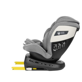 KIKKA BOO AUTO SEDISTE I-SIZE (40-150 CM) CRUSE LIGHT GREY 