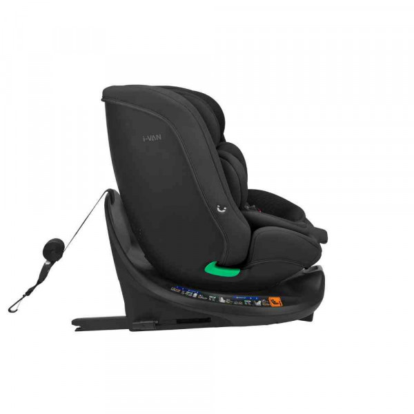 KIKKA BOO AUTO SEDISTE I-SIZE (40-150 CM) I-VAN BLACK 