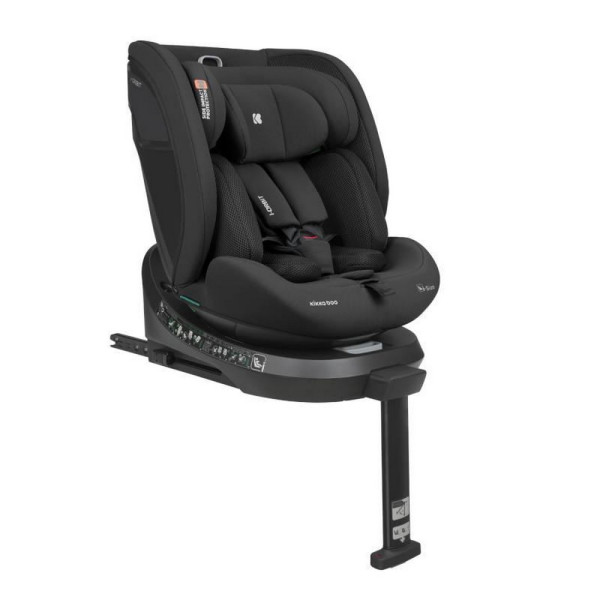 KIKKA BOO AUTO SEDISTE I-SIZE (40-150 CM) I-ORBIT BLACK 