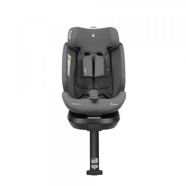 KIKKA BOO AUTO SEDISTE I-SIZE (40-150 CM) I-ORBIT DARK GREY 