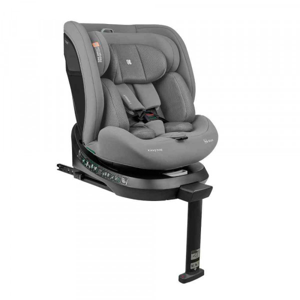 KIKKA BOO AUTO SEDISTE I-SIZE (40-150 CM) I-ORBIT LIGHT GREY 