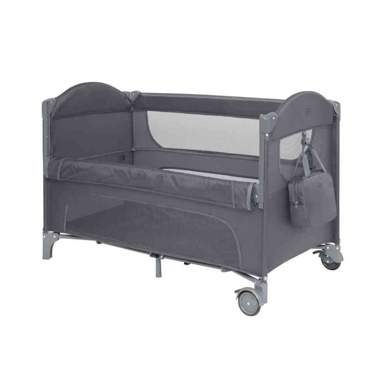 KIKKA BOO PRENOSIVI KREVETAC SA DVA NIVOA MILKY WAY GREY 