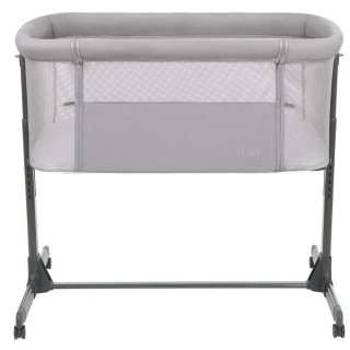 KIKKA BOO KOLEVKA CRIB NOAH LIGHT GREY 