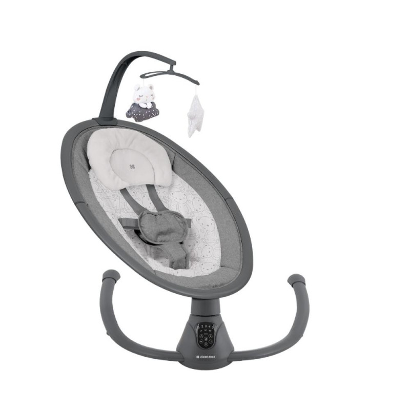 KIKKA BOO LJULJAŠKA TWIDDLE GREY 