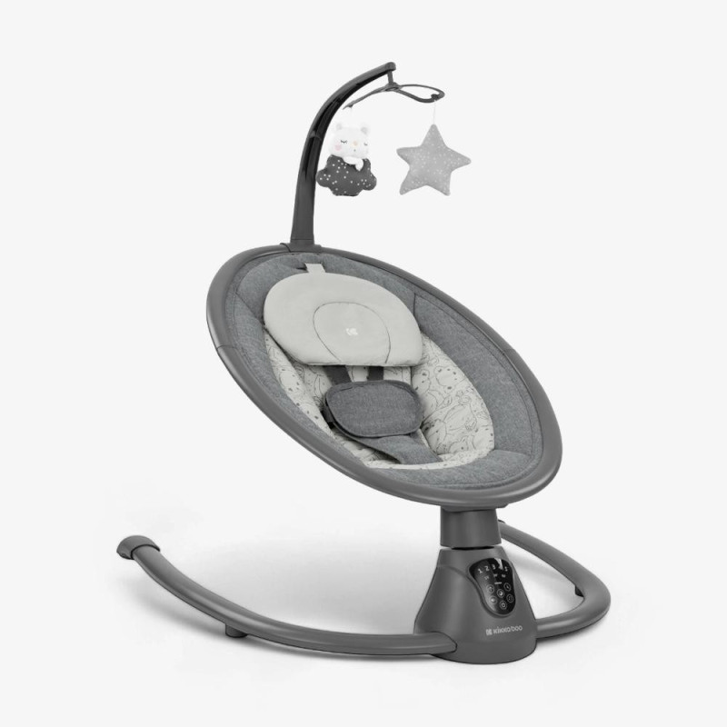 KIKKA BOO LJULJAŠKA TWIDDLE GREY 