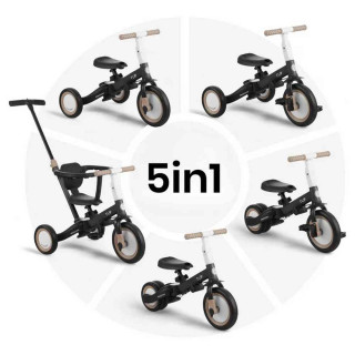 KIKKA BOO TRICIKL 5IN1 FLIP BLACK 