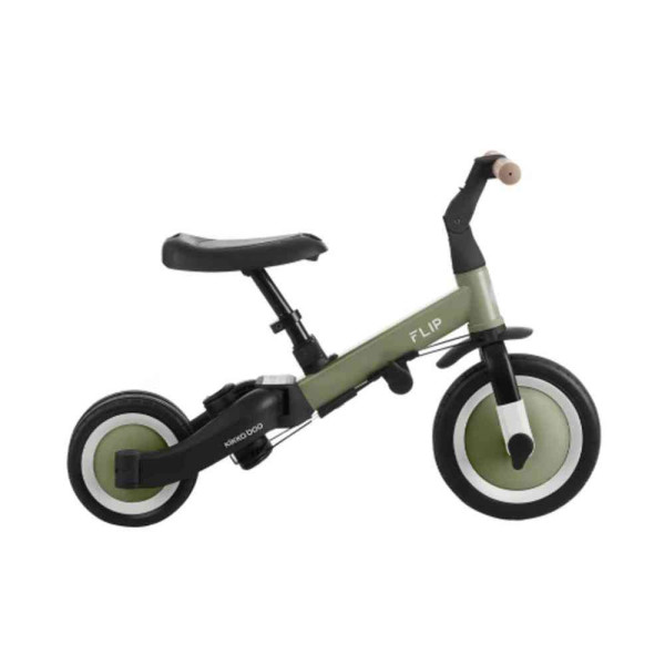 KIKKA BOO TRICIKL 5IN1 FLIP ARMY GREEN 