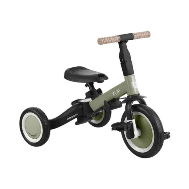 KIKKA BOO TRICIKL 5IN1 FLIP ARMY GREEN 