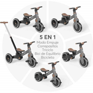 KIKKA BOO TRICIKL 5IN1 FLASH GREY 