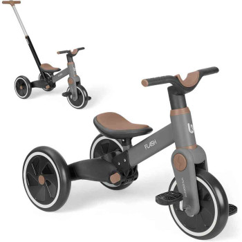 KIKKA BOO TRICIKL 5IN1 FLASH GREY 